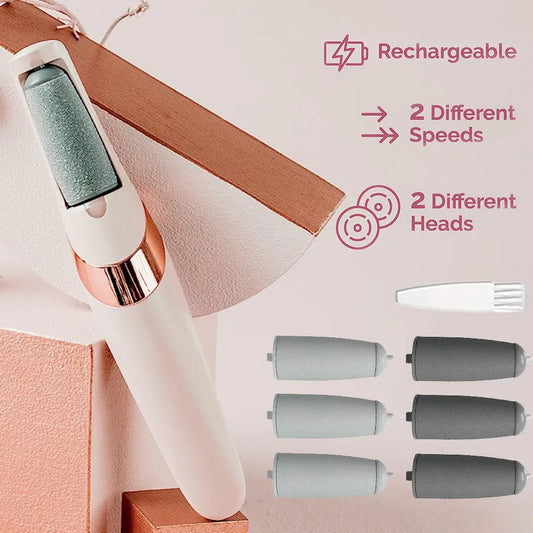 Electric Pedicure Tool Film Foot Dead Skin Callus Remover Feet Exfoliator Pumice Stone for Heel Grinding Device for Foot Care
