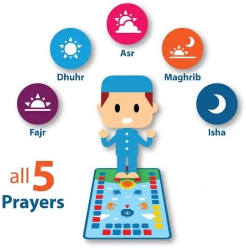 Educational Islamic Prayer Mat